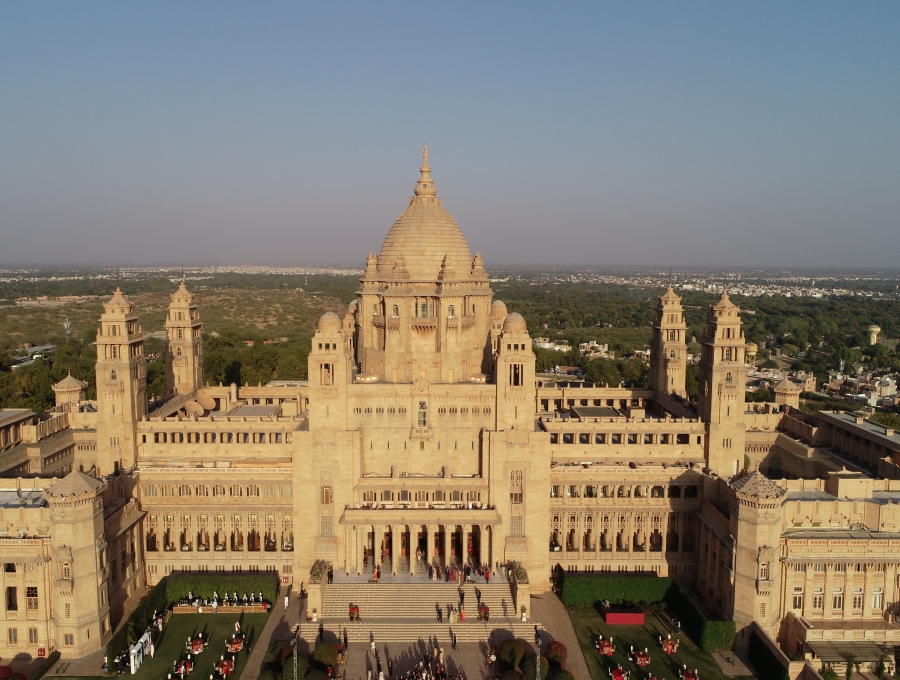 Grand Wedding at Umaid Bhawan